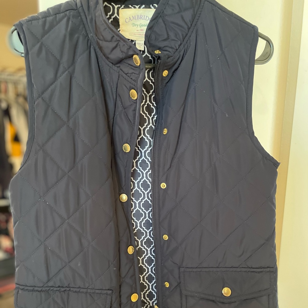 Quilted vest size small